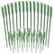 30 Pack Stem Water Tubes for Flowers with Caps, Extendable Vials for Floral Arrangements, Florist Supplies (6 and 12 Inches)